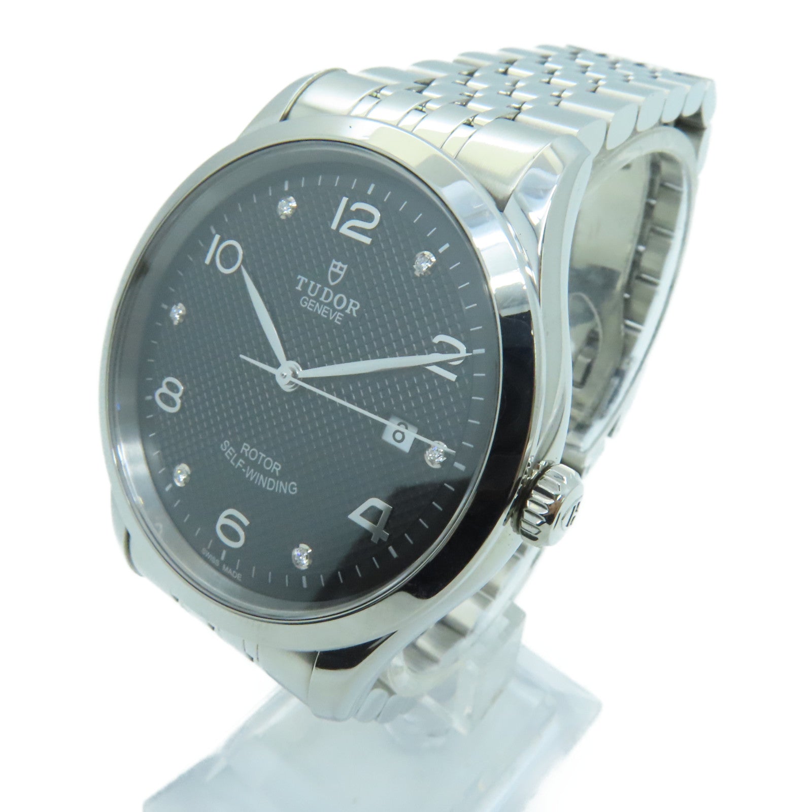 TUDOR Tudor 1926 Stainless Steel Watch Automatic Movement Black