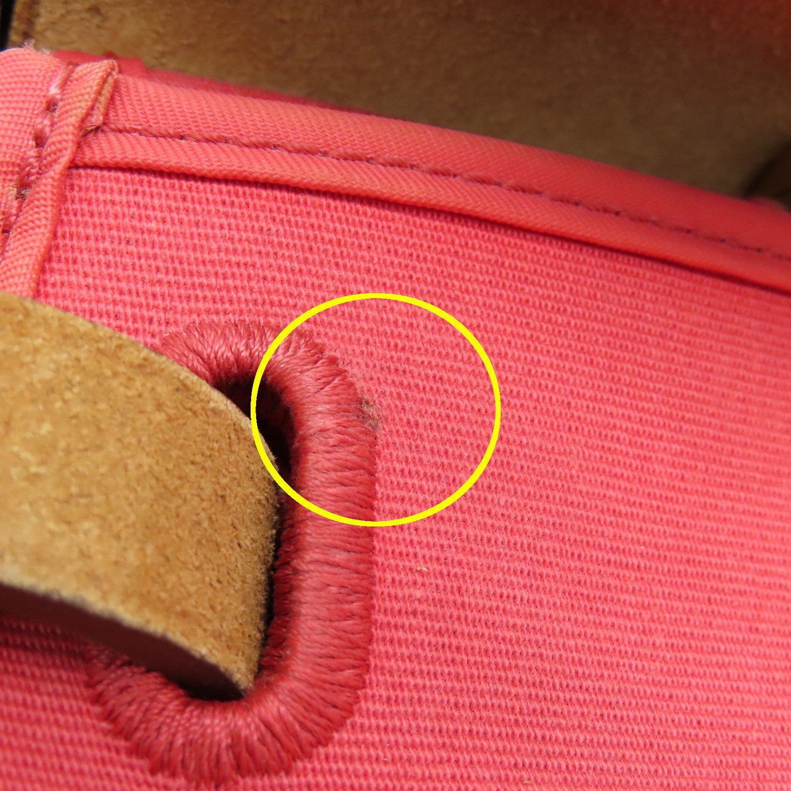 HERMES 帆布Herbag PM銀扣手挽肩背兩用袋粉紅色