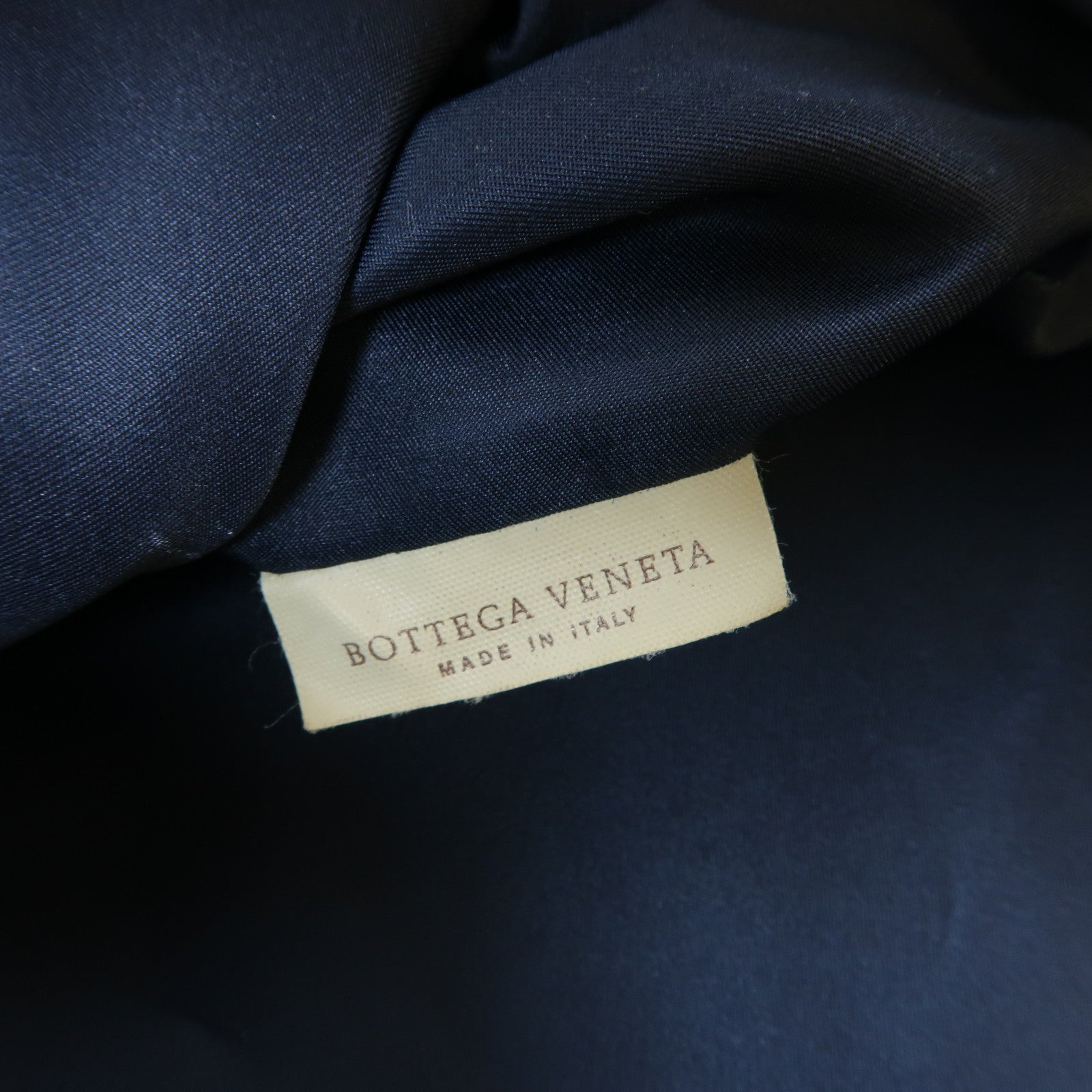 BOTTEGA VENETA 布料Shoulder Bag銀扣肩背袋藍色