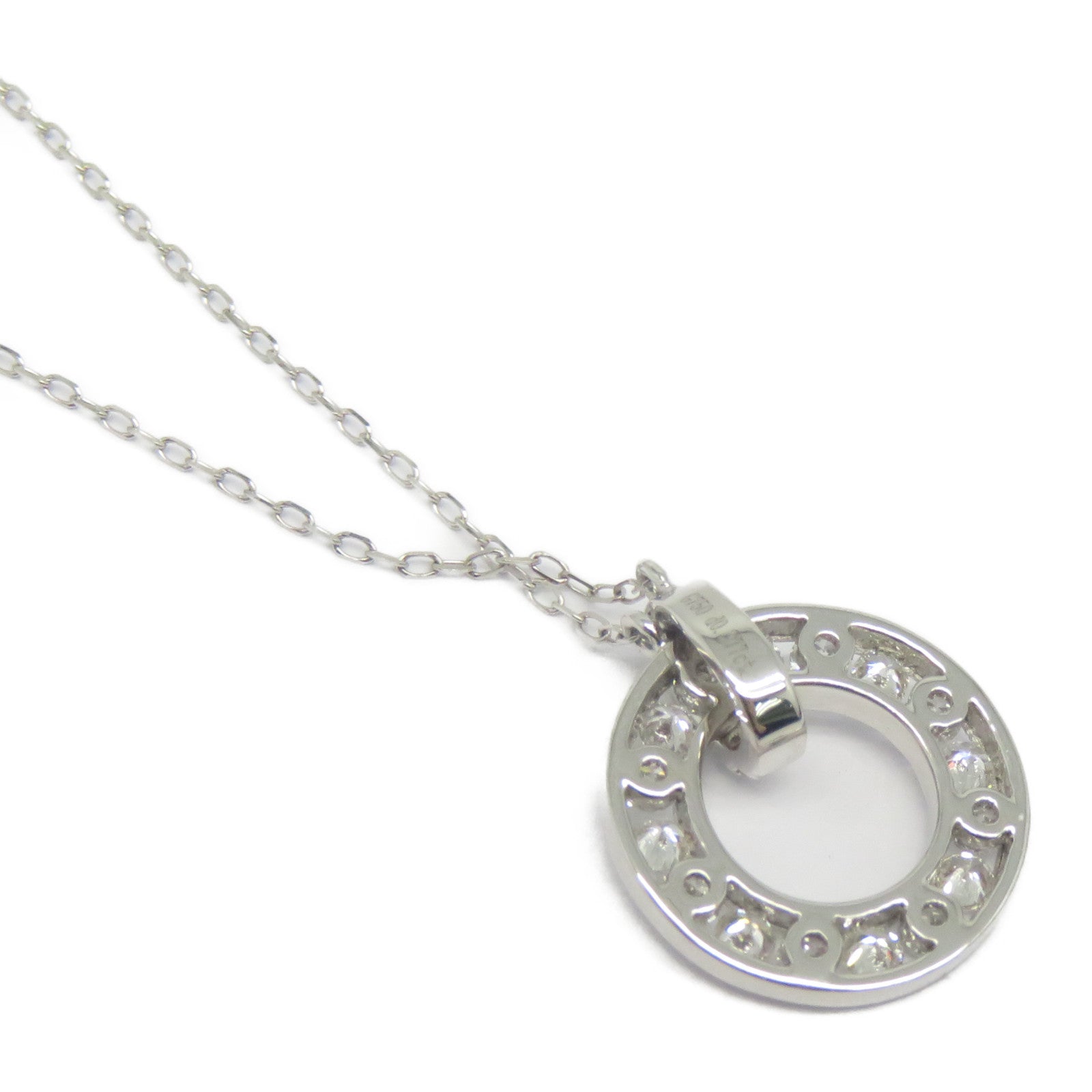 JEWELRY 【激減優惠】18K白金Diamond Necklace 0.377ct鑽石項鍊