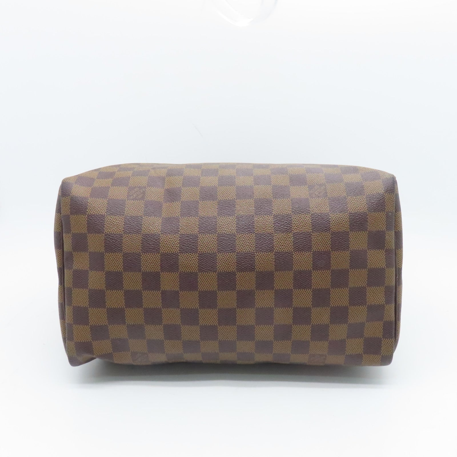 LOUIS VUITTON Damier Speedy 30金扣手挽袋啡色
