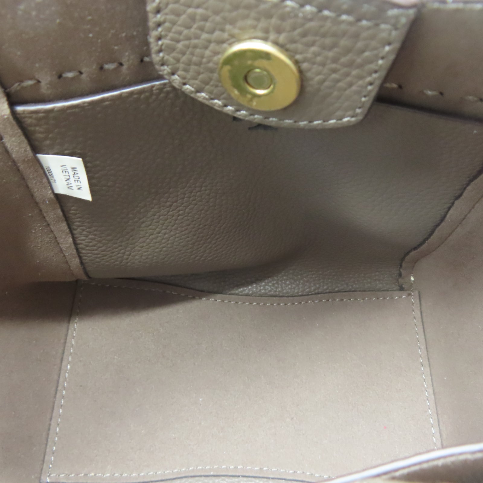 Tory Burch 牛皮皮革2 Way Shoulder Bag金扣手挽肩背兩用袋灰色