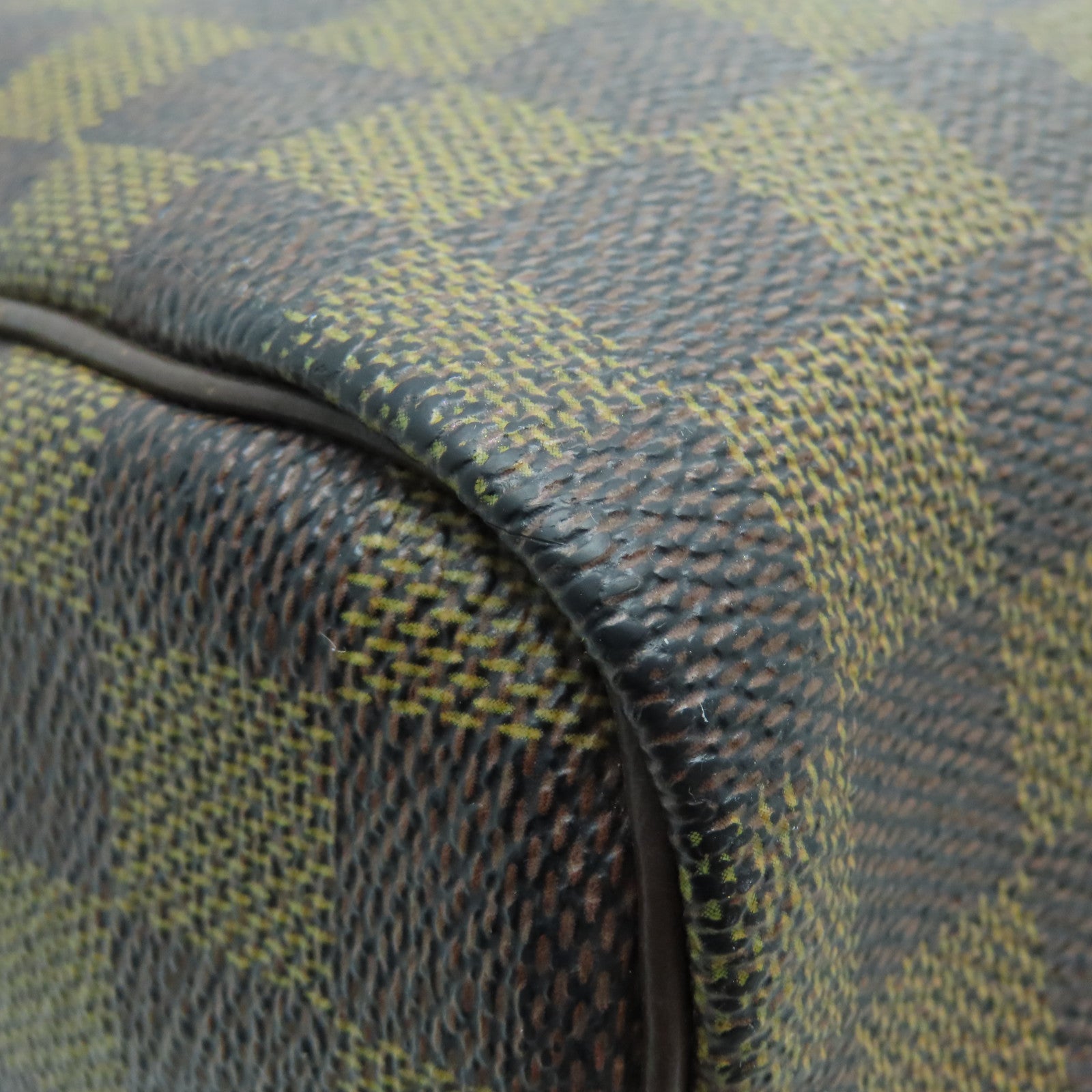 LOUIS VUITTON Damier Speedy 30金扣手挽袋啡色