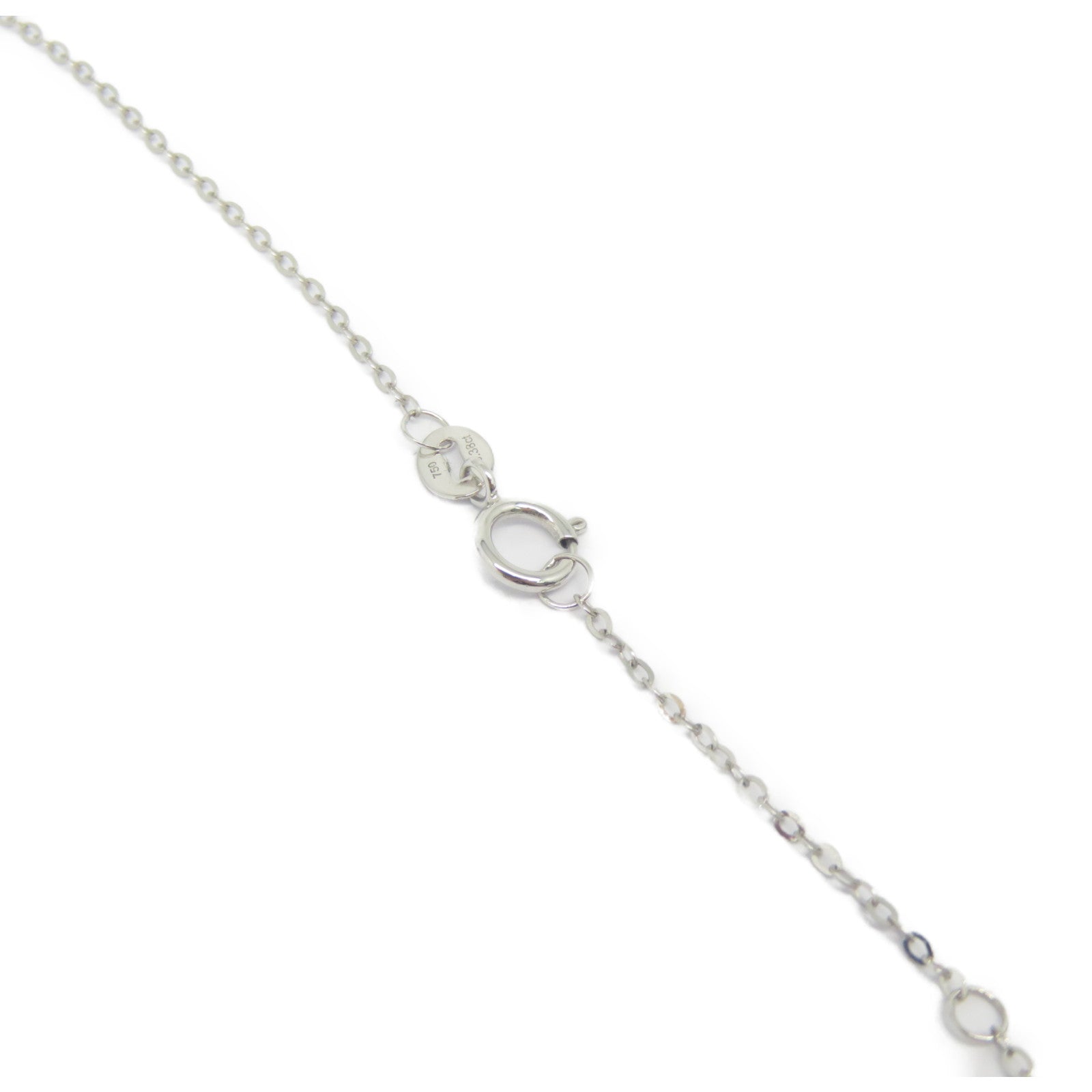 JEWELRY 18K黃金/白金Diamond Necklace 0.2ct/0.38ct鑽石項鍊