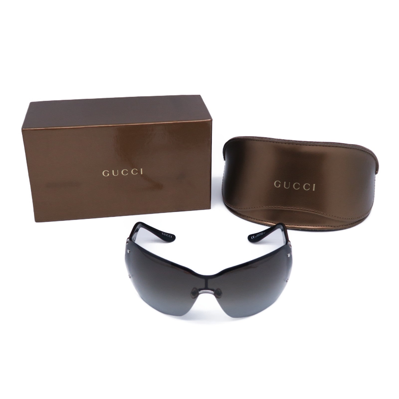 GUCCI 【激減優惠】PVC Sunglasses銀扣太陽眼鏡黑色