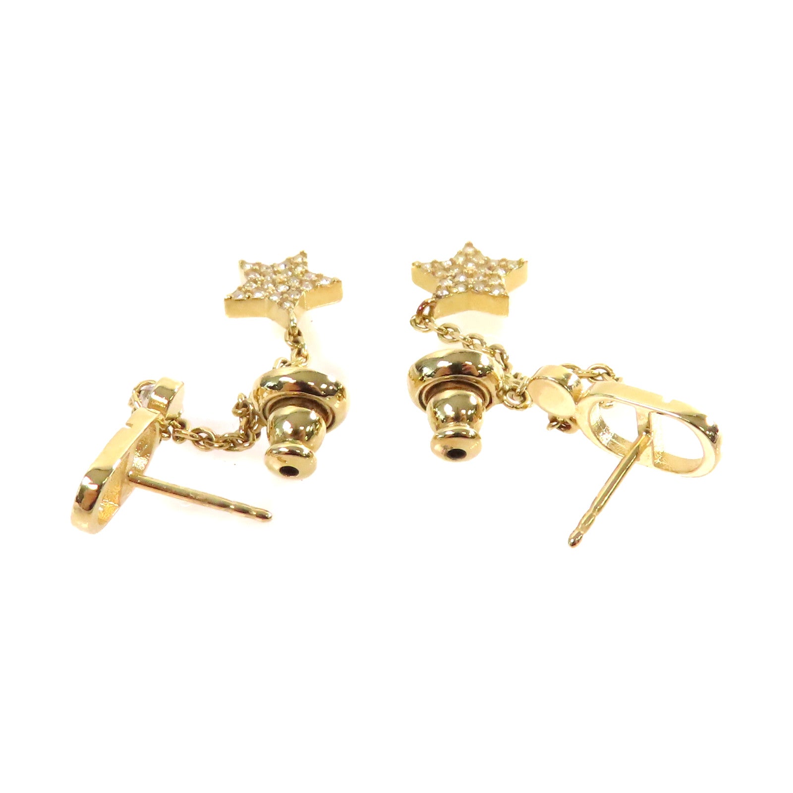 Dior 金屬Petit CD Star Earrings耳環