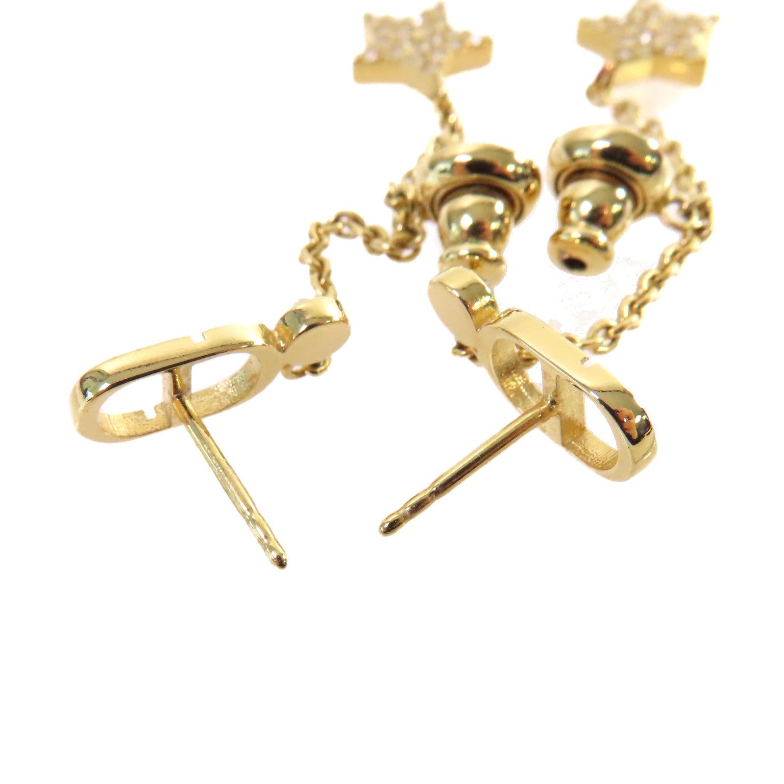 Dior 金屬Petit CD Star Earrings耳環