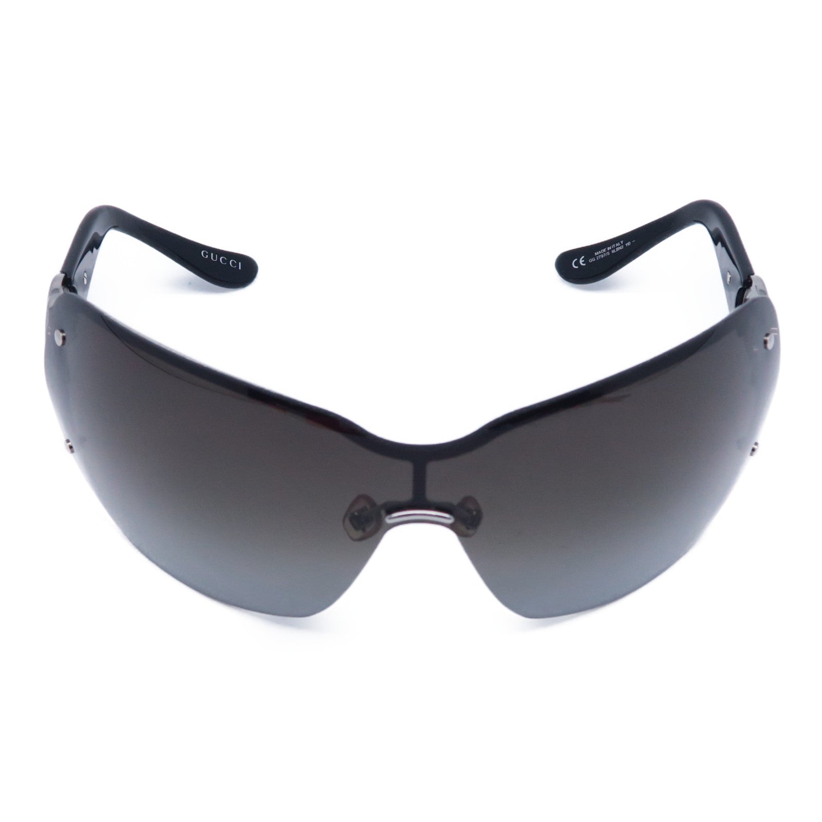 GUCCI 【激減優惠】PVC Sunglasses銀扣太陽眼鏡黑色