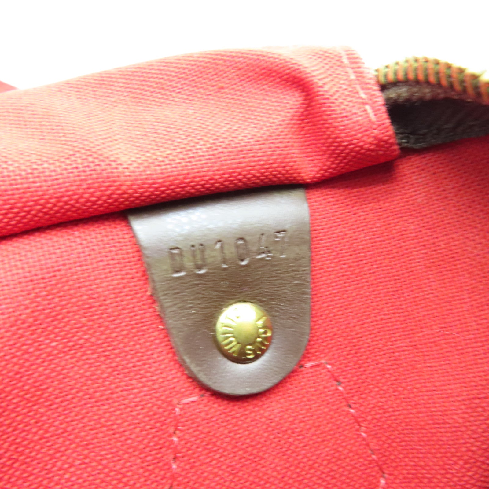 LOUIS VUITTON Damier Speedy 30金扣手挽袋啡色
