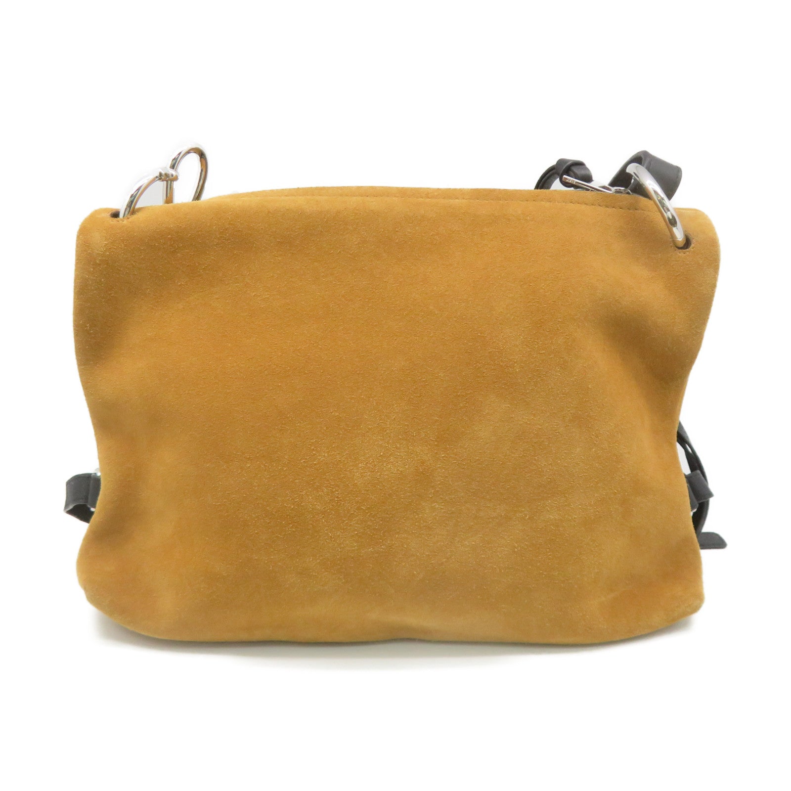 LOEWE Suede Leather Tent Shoulder Bag Brown