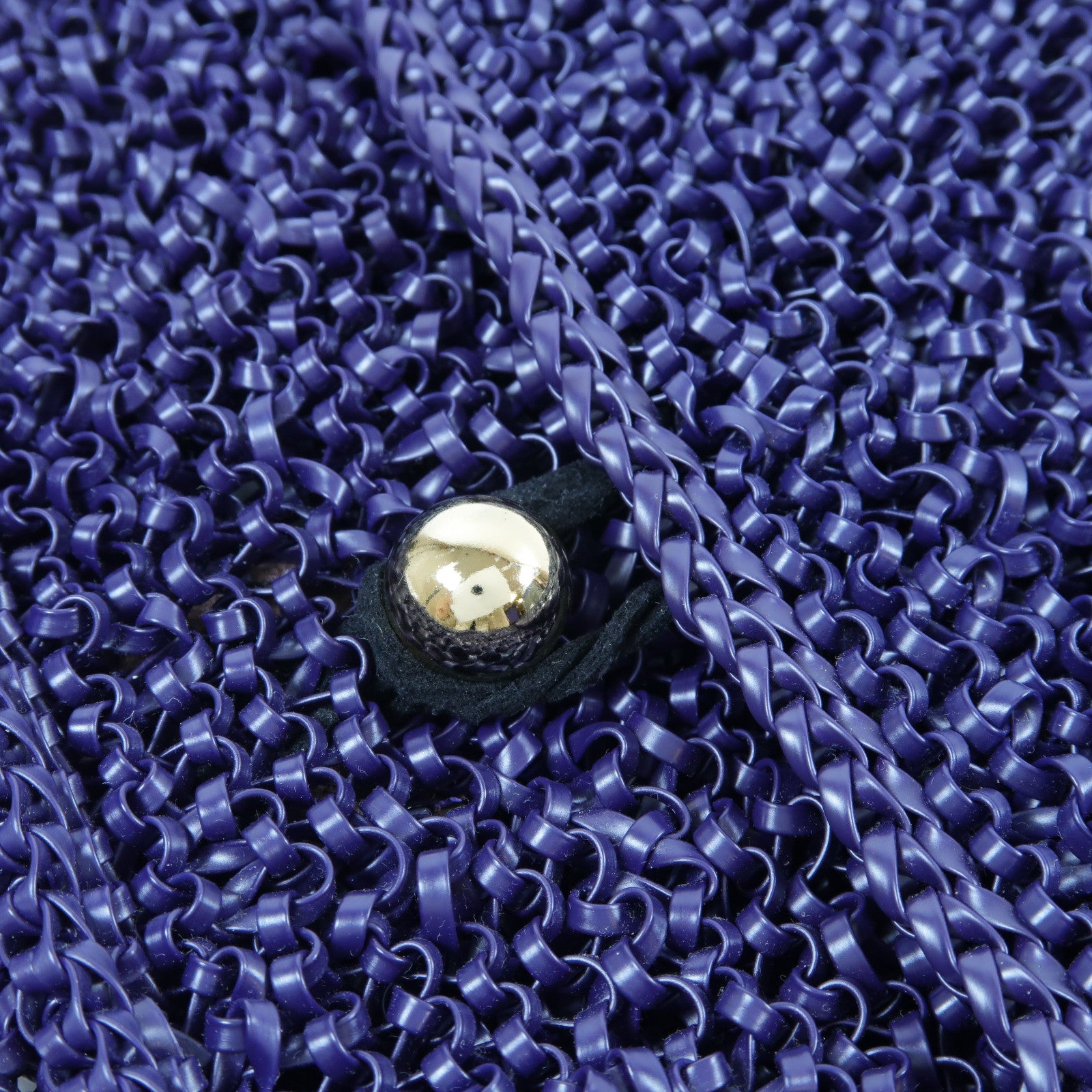 ANTEPRIMA PVC Wire Shoulder Bag金扣肩背袋深紫色