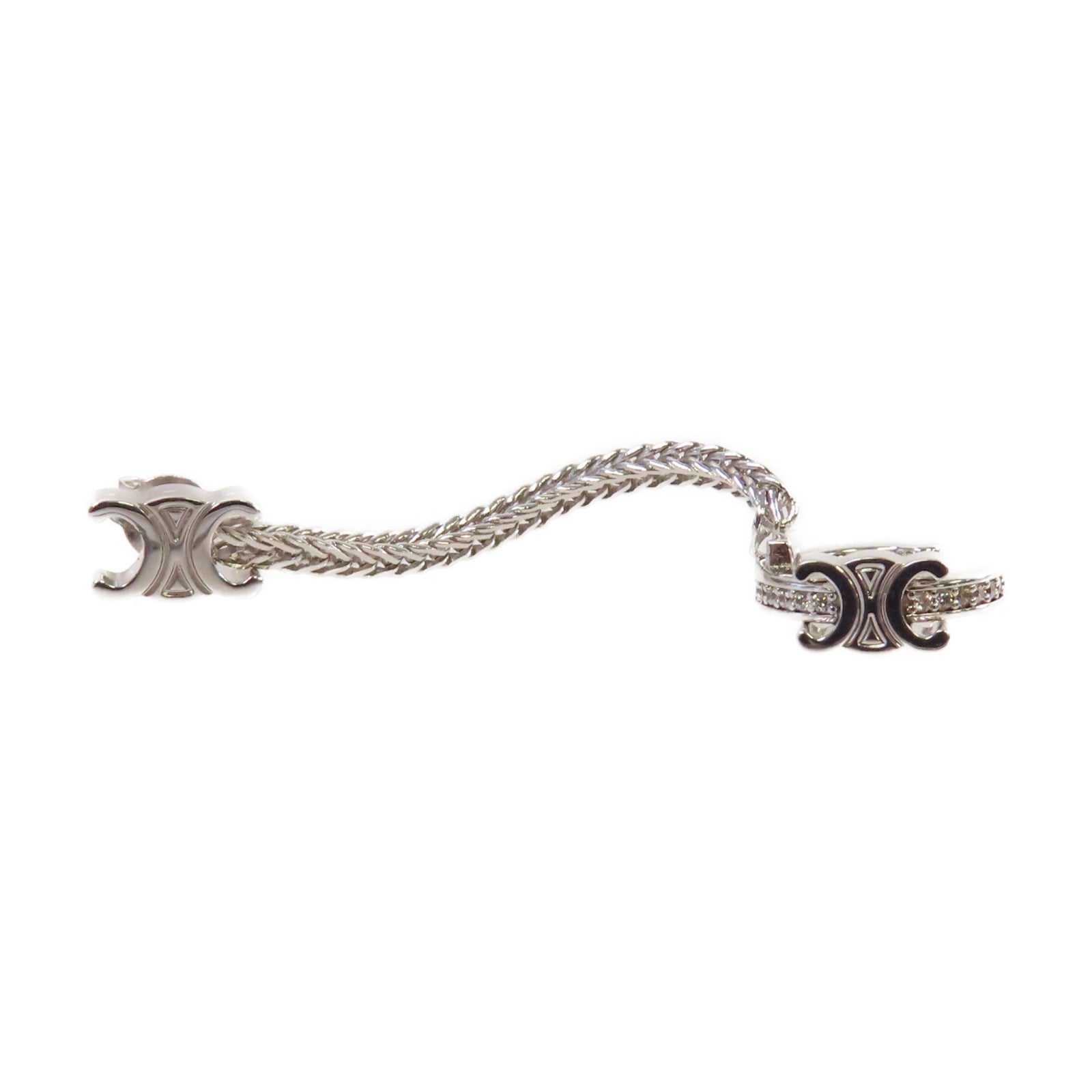 CELINE 金屬Daisy Ear Cuff耳環