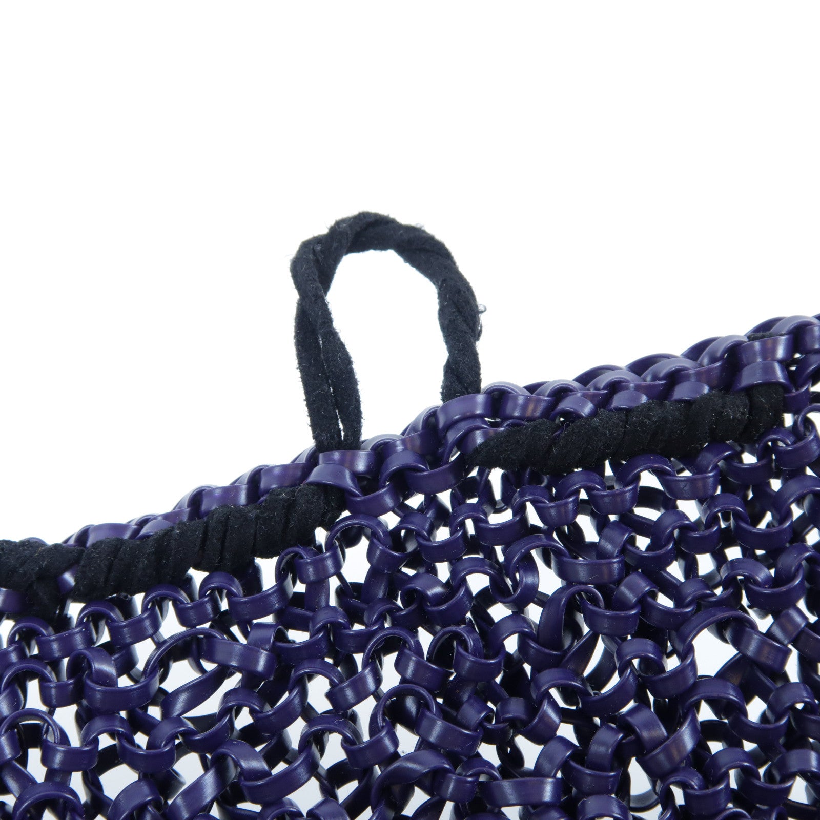 ANTEPRIMA PVC Wire Shoulder Bag金扣肩背袋深紫色