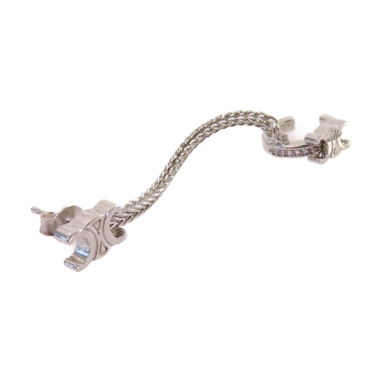 CELINE 金屬Daisy Ear Cuff耳環