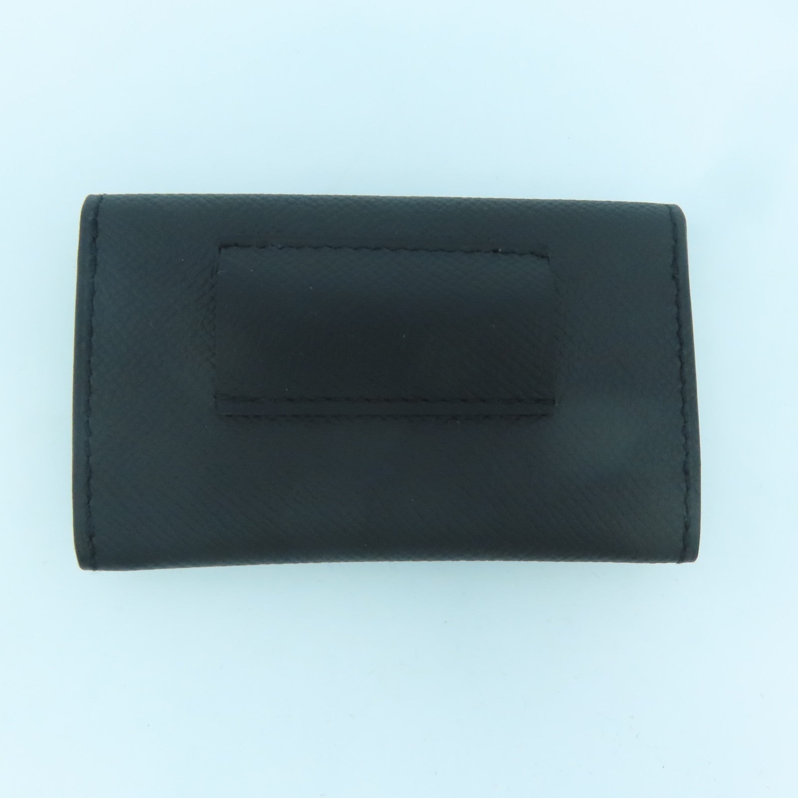 HERMES Epsom Leather Kelly Pocket 18 Belt Gold Buckle Belt Black