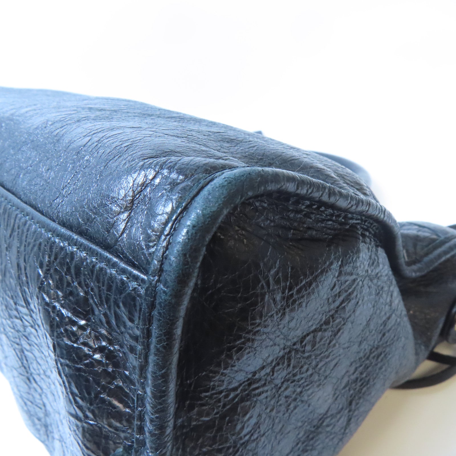 BALENCIAGA 羊皮皮革Classic City金扣手挽肩背兩用袋黑色