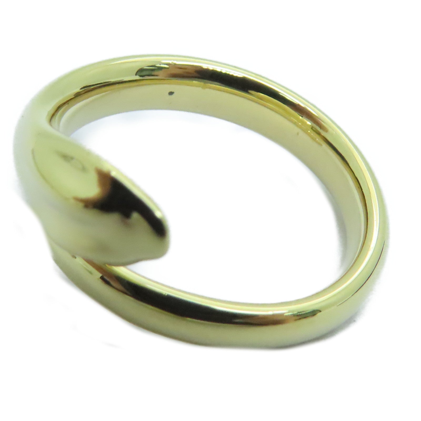 TIFFANY＆CO 【激減優惠】18K黃金Elsa Peretti Snake Ring戒指US#4.25