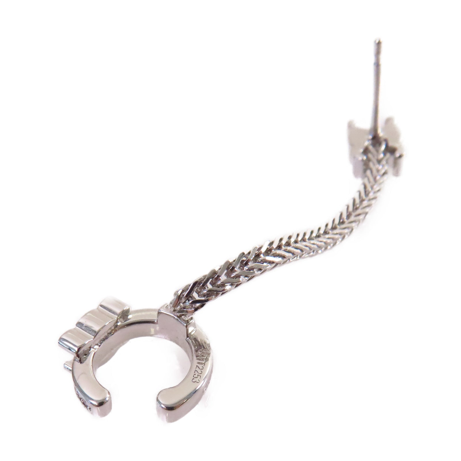 CELINE 金屬Daisy Ear Cuff耳環