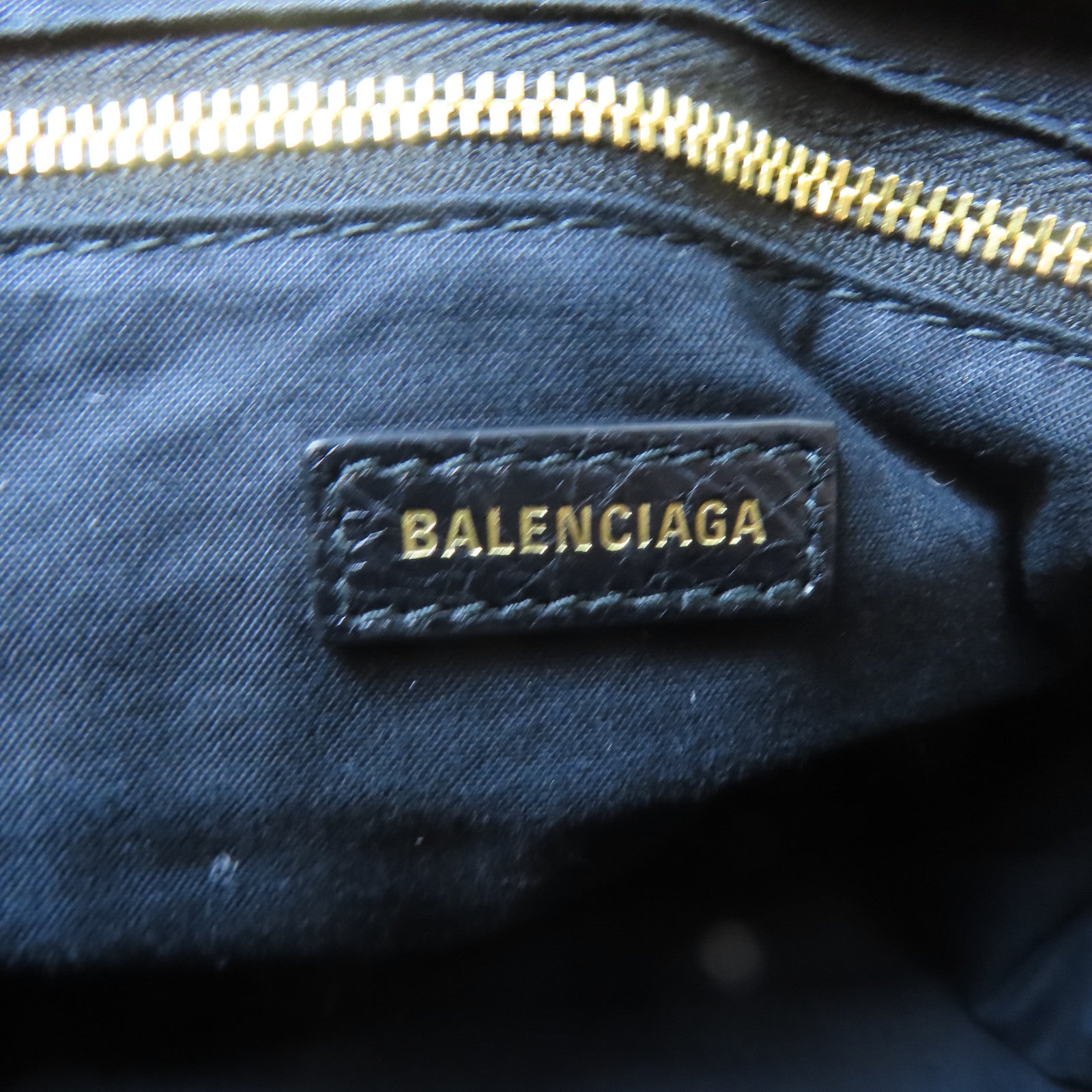 BALENCIAGA 羊皮皮革Classic City金扣手挽肩背兩用袋黑色
