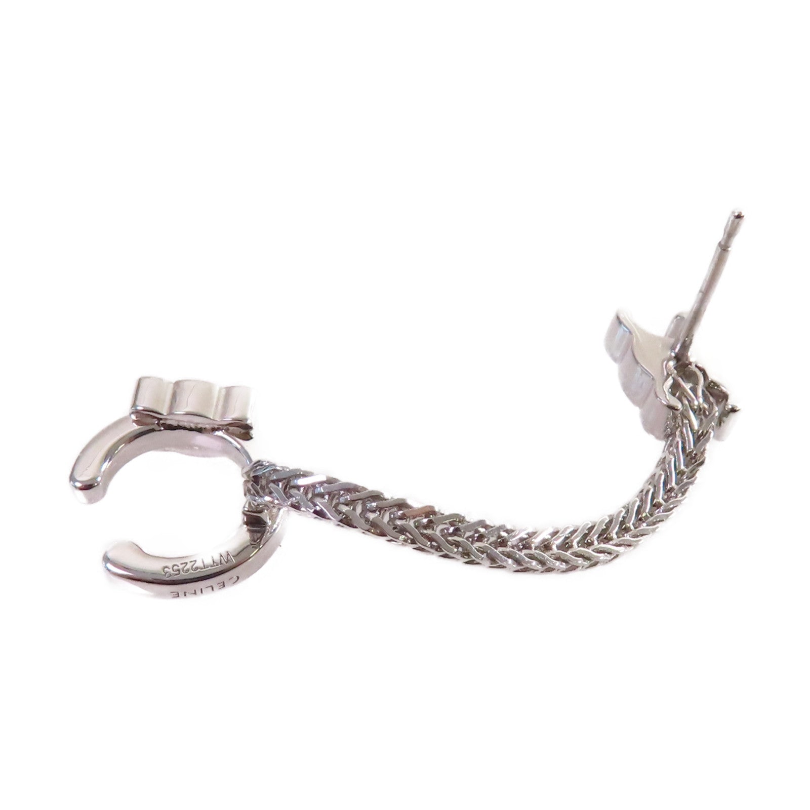 CELINE 金屬Daisy Ear Cuff耳環