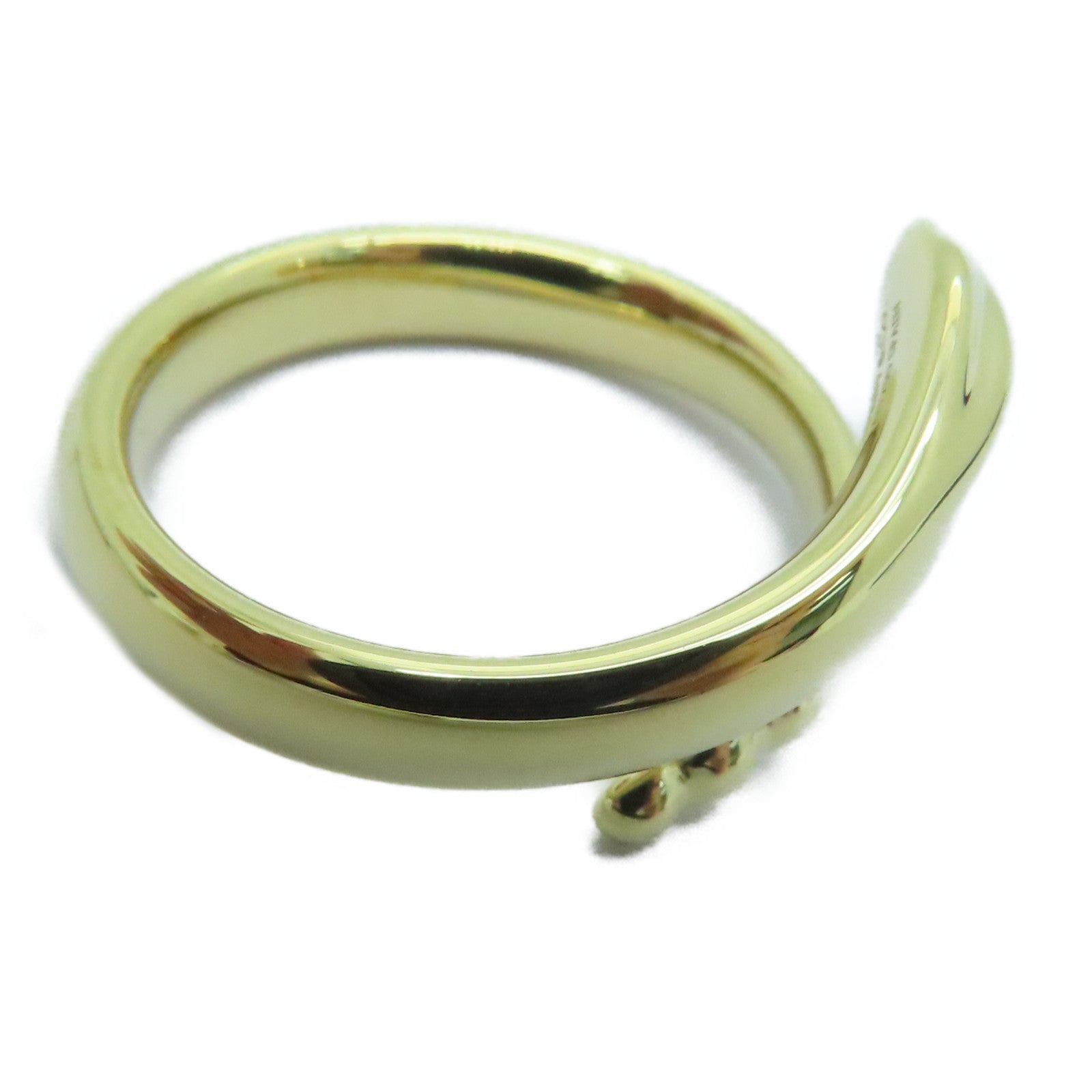 TIFFANY＆CO 【激減優惠】18K黃金Elsa Peretti Snake Ring戒指US#4.25