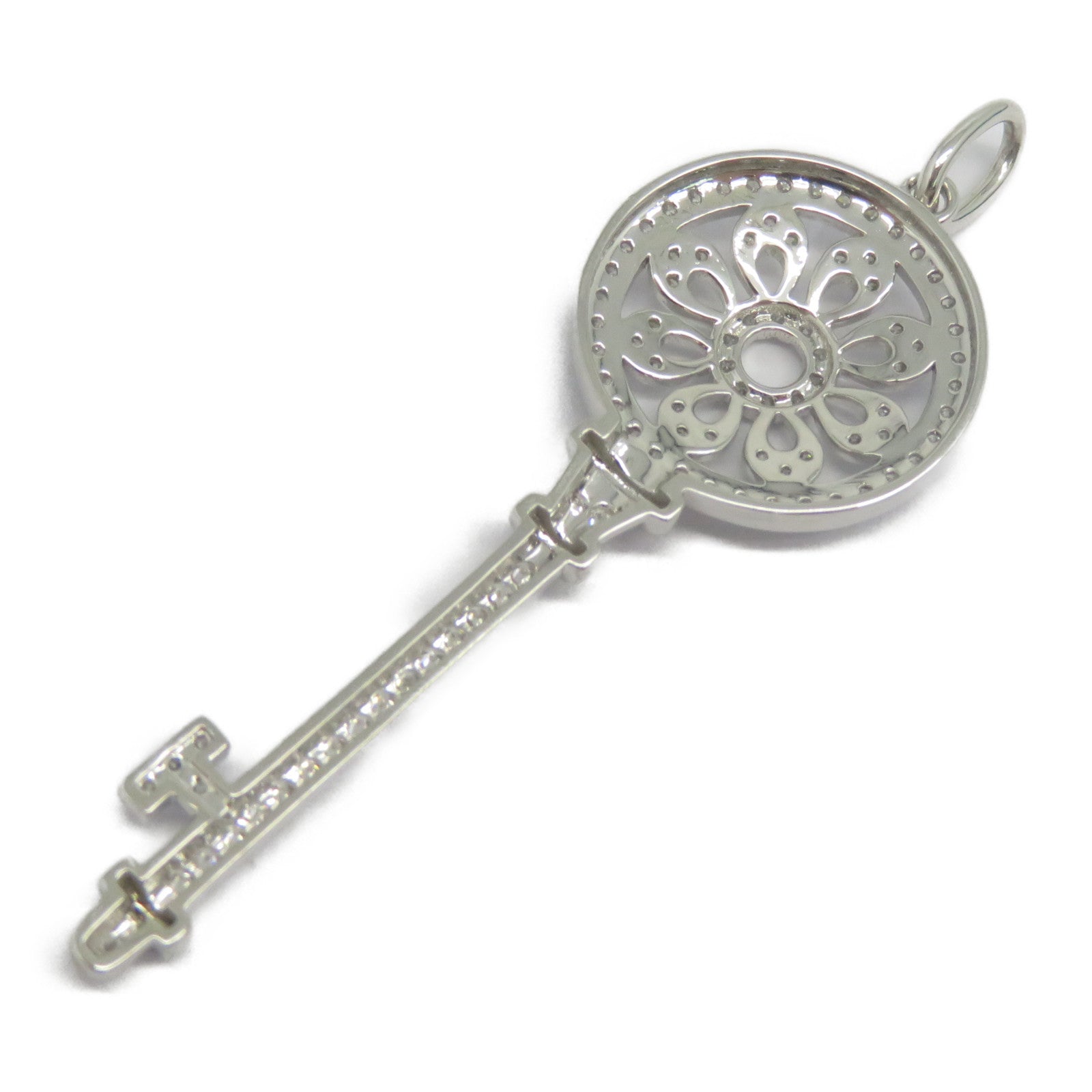 JEWELRY 【激減優惠】18K白金Diamond Pendant Top 0.457ct鑽石吊墜