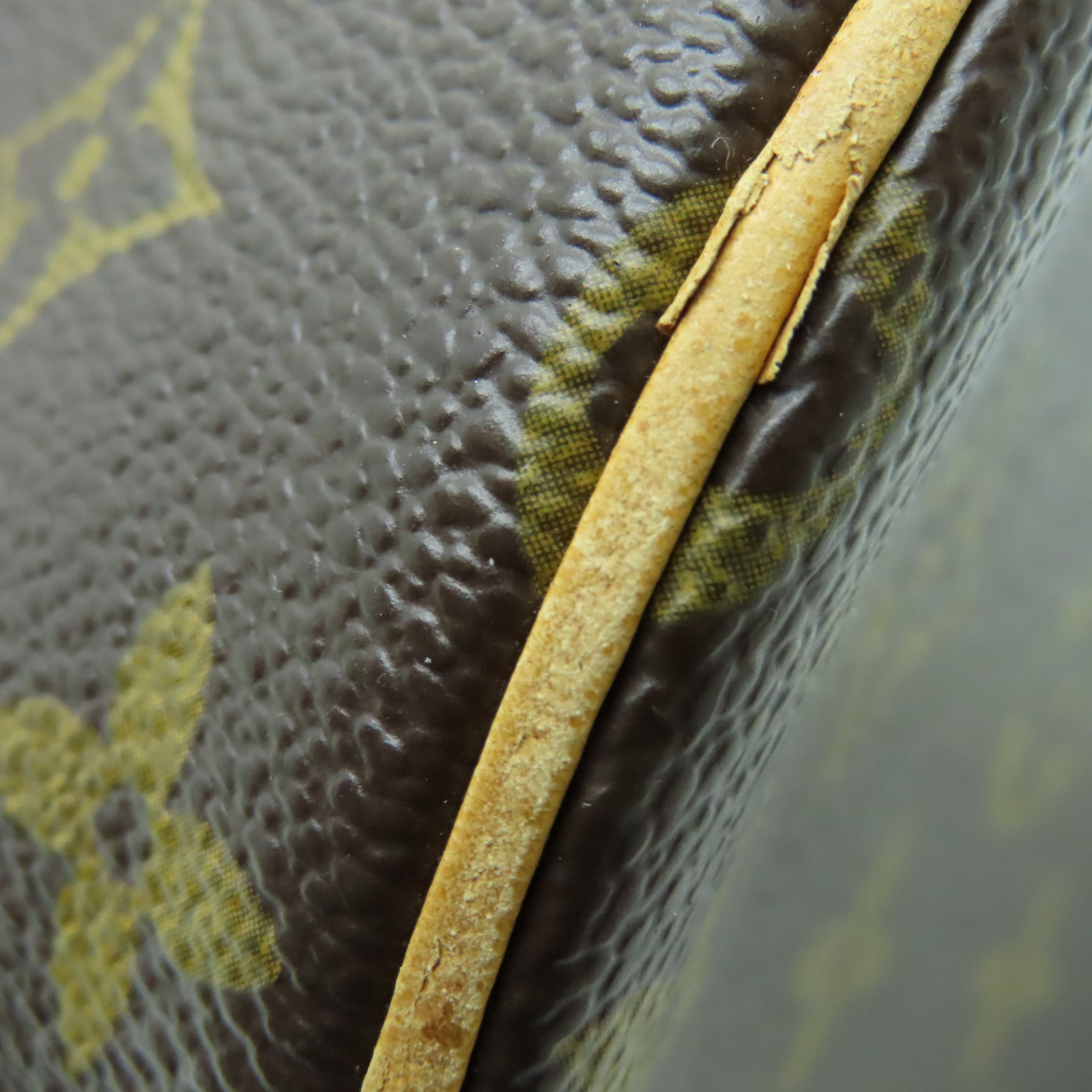 LOUIS VUITTON Monogram Papillon GM金扣肩背袋棕色