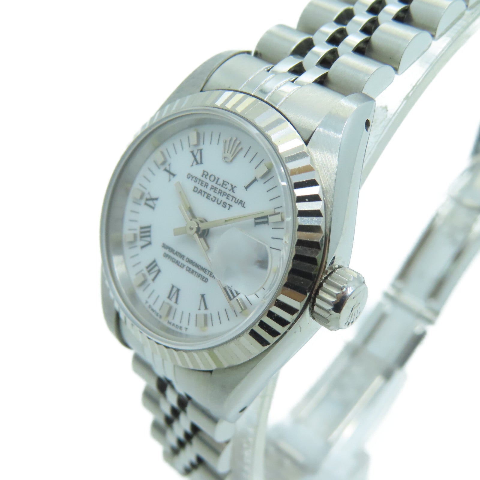 ROLEX Datejust Watch不锈钢手表自动机芯手表白色