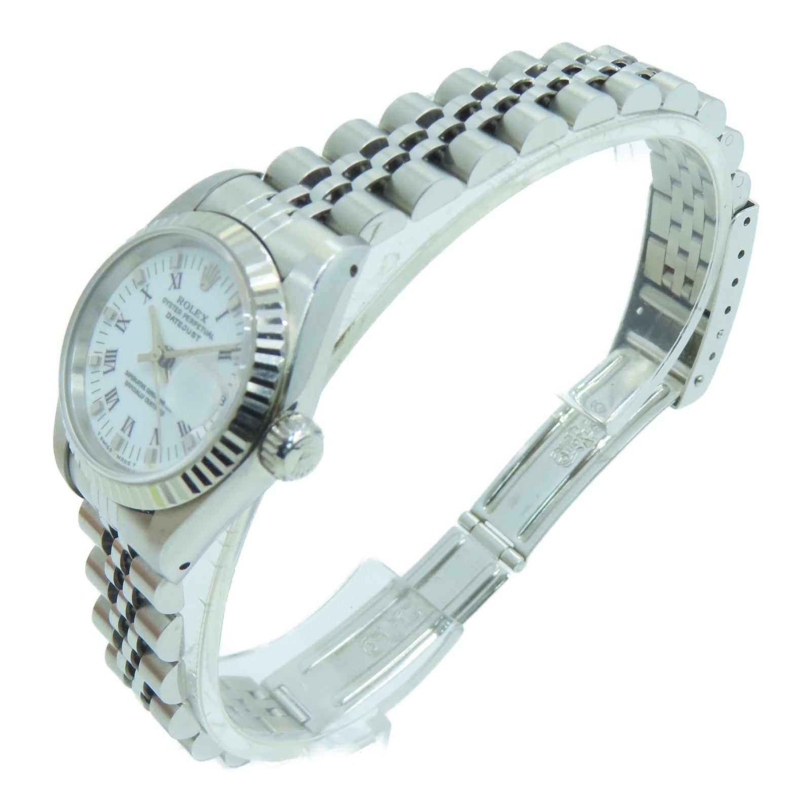 ROLEX Datejust Watch不锈钢手表自动机芯手表白色