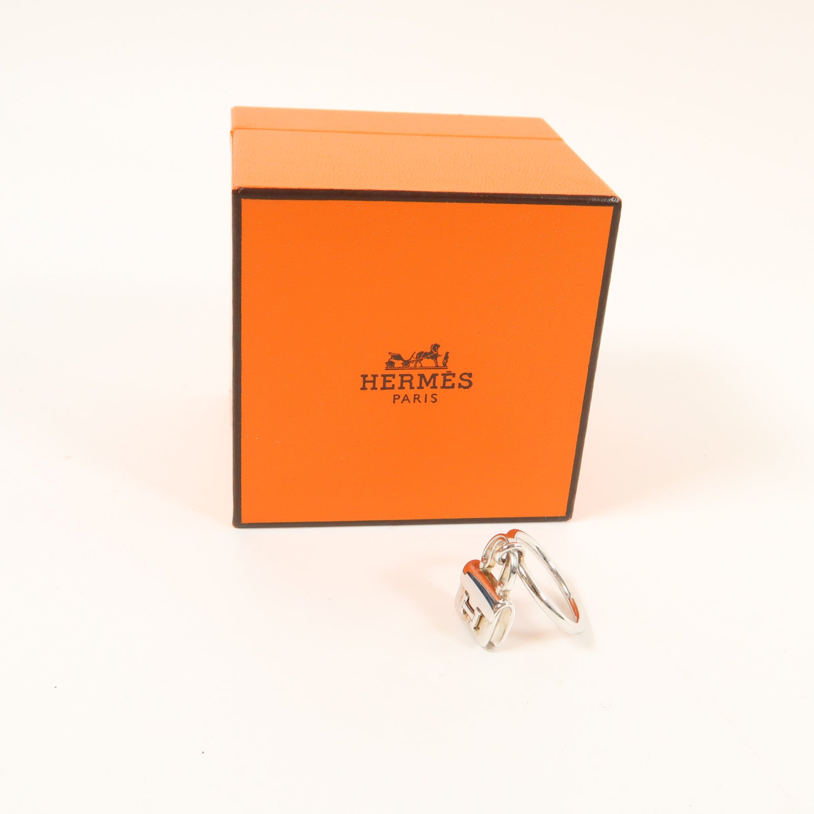 HERMES 925純銀Constance Ring戒指US#6.75