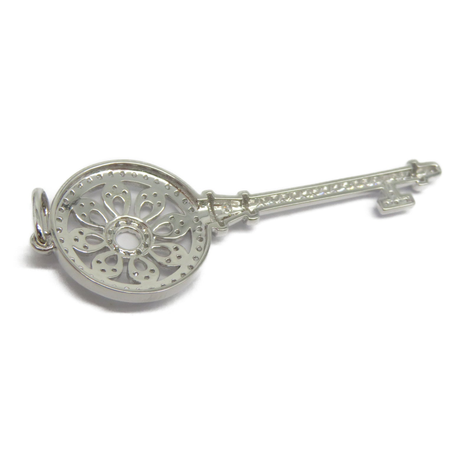 JEWELRY 【激減優惠】18K白金Diamond Pendant Top 0.457ct鑽石吊墜