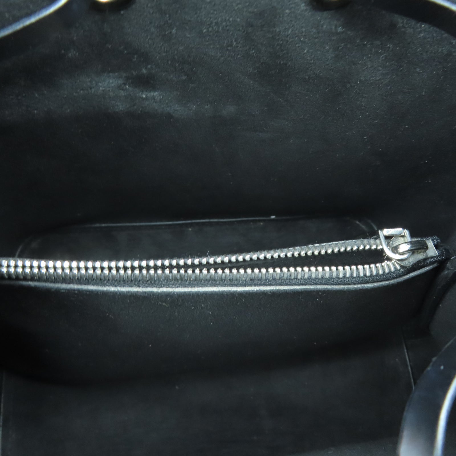 LOUIS VUITTON Epi Neo Noe銀扣肩背袋黑色
