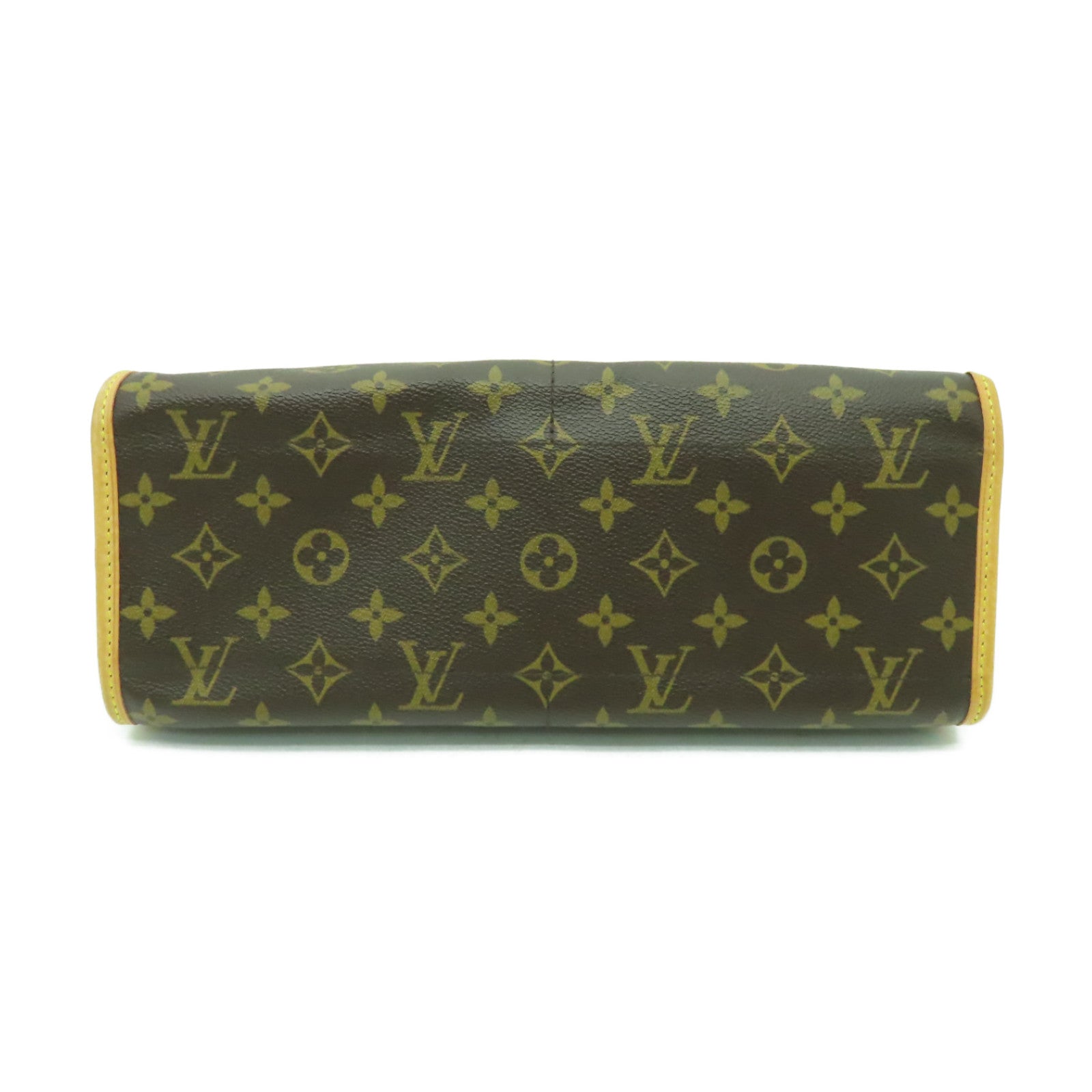 LOUIS VUITTON Monogram Popincourt金扣肩背袋棕色