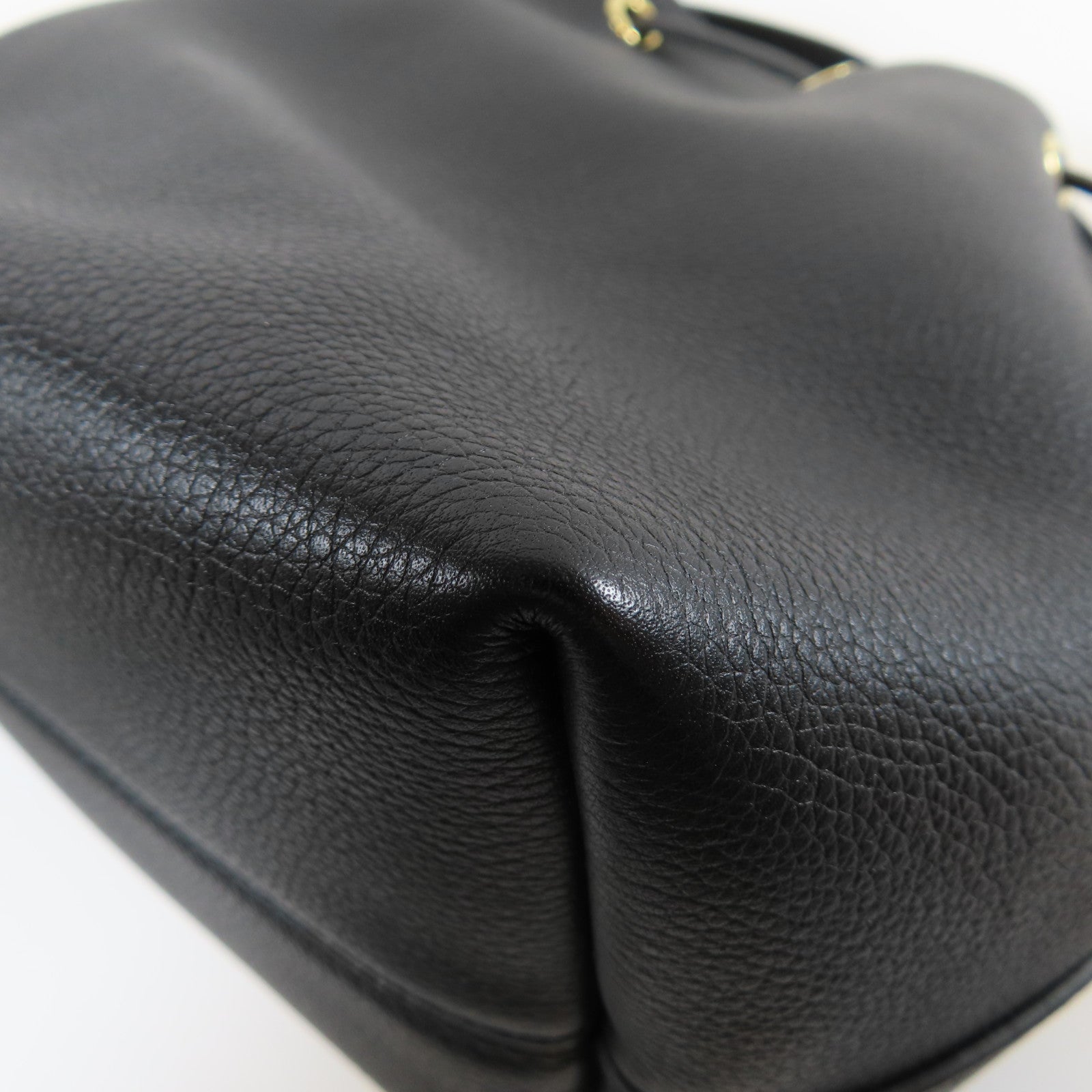 LOUIS VUITTON 牛皮皮革Lockme金扣手挽肩背兩用袋黑色