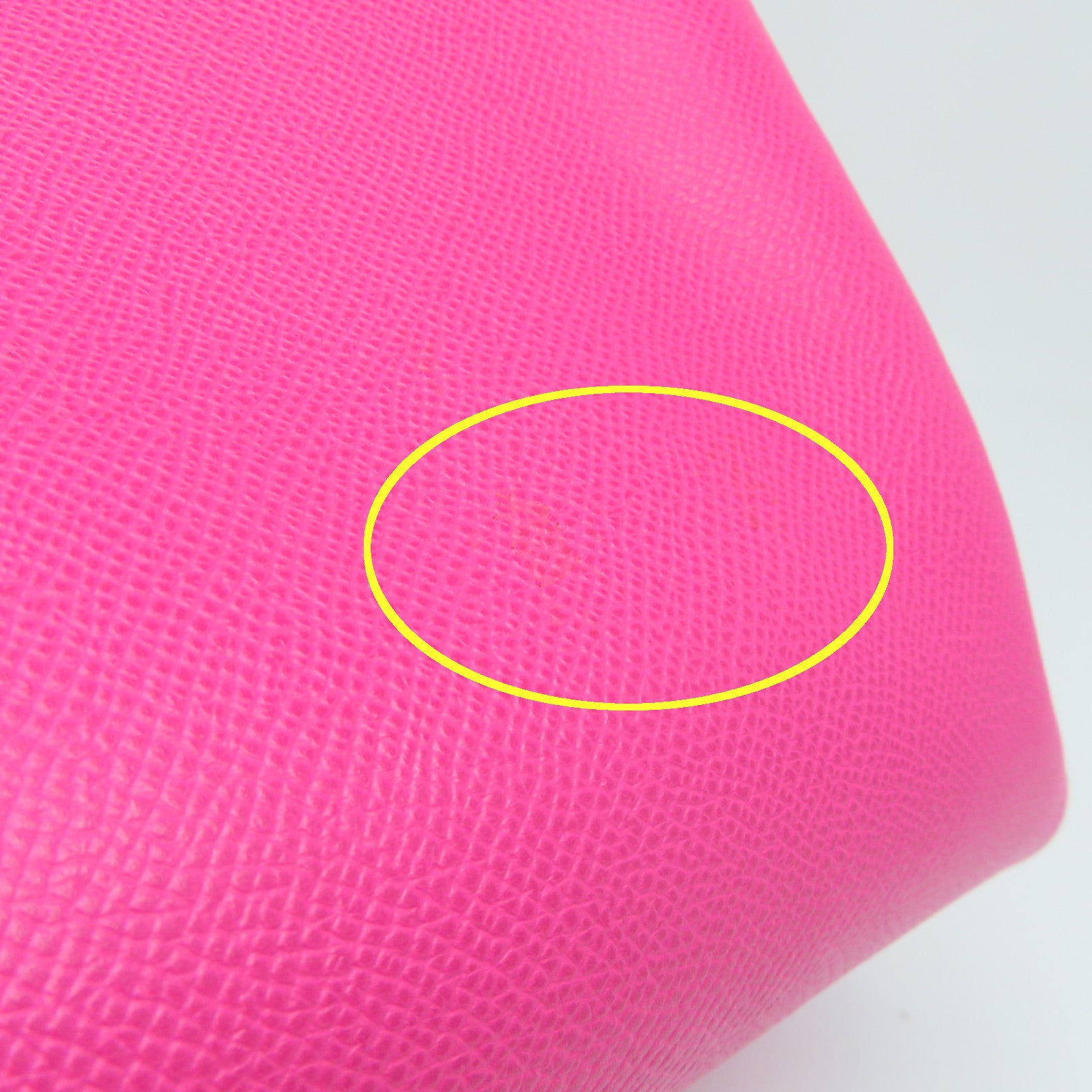 HERMES Epsom皮革Kelly 32银扣手挽肩背两用袋Tosca萤光桃红