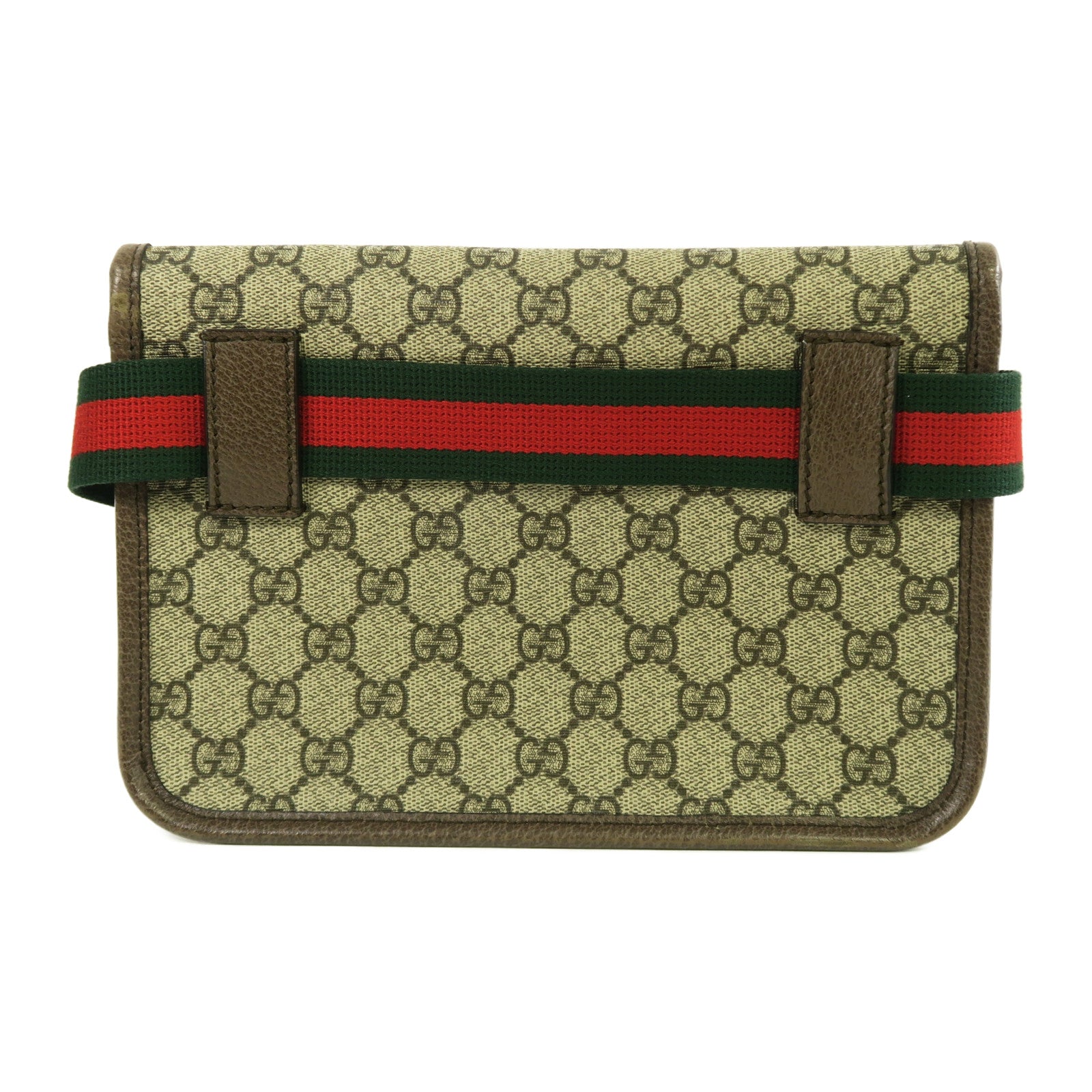 GUCCI 塗層帆布Neo Vintage GG Supreme腰包啡色