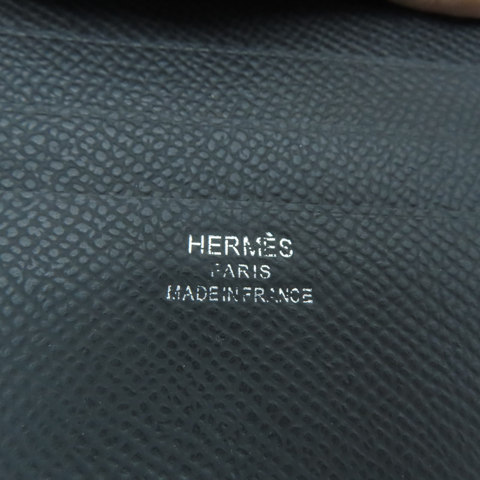 HERMES Veau Epsom皮革MC2 Copernic Wallet錢包黑色