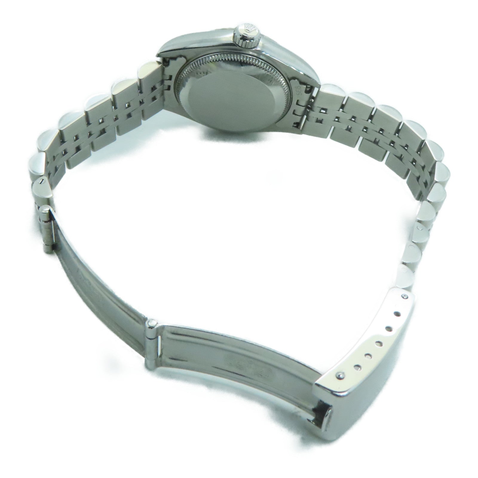 ROLEX Lady Datejust 18K白金/钻石/不锈钢手表自动机芯白色