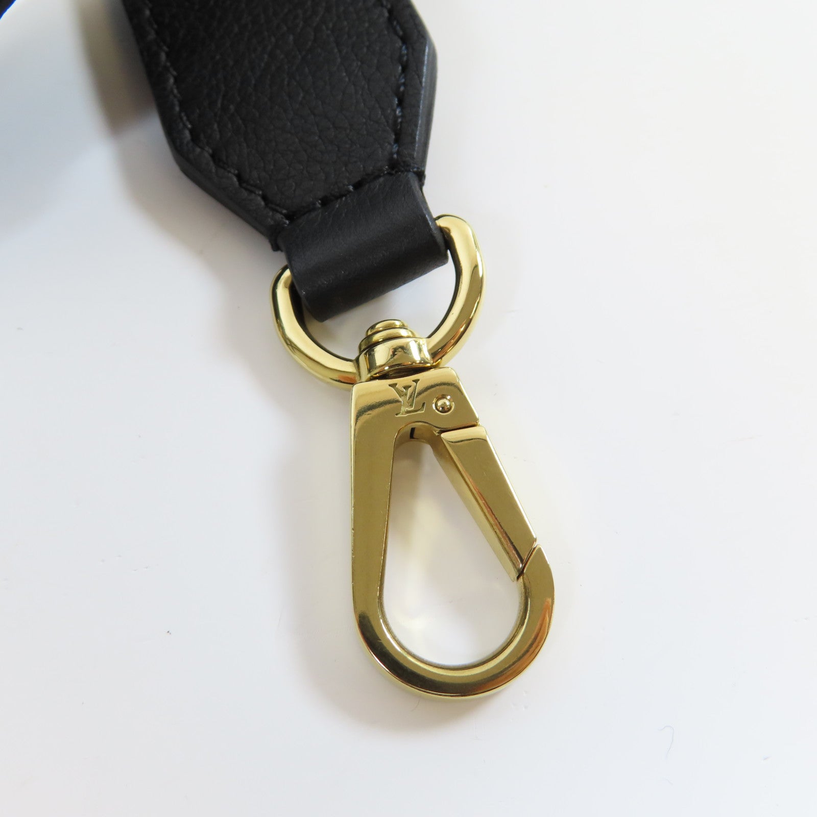 LOUIS VUITTON 牛皮皮革Lockme金扣手挽肩背兩用袋黑色