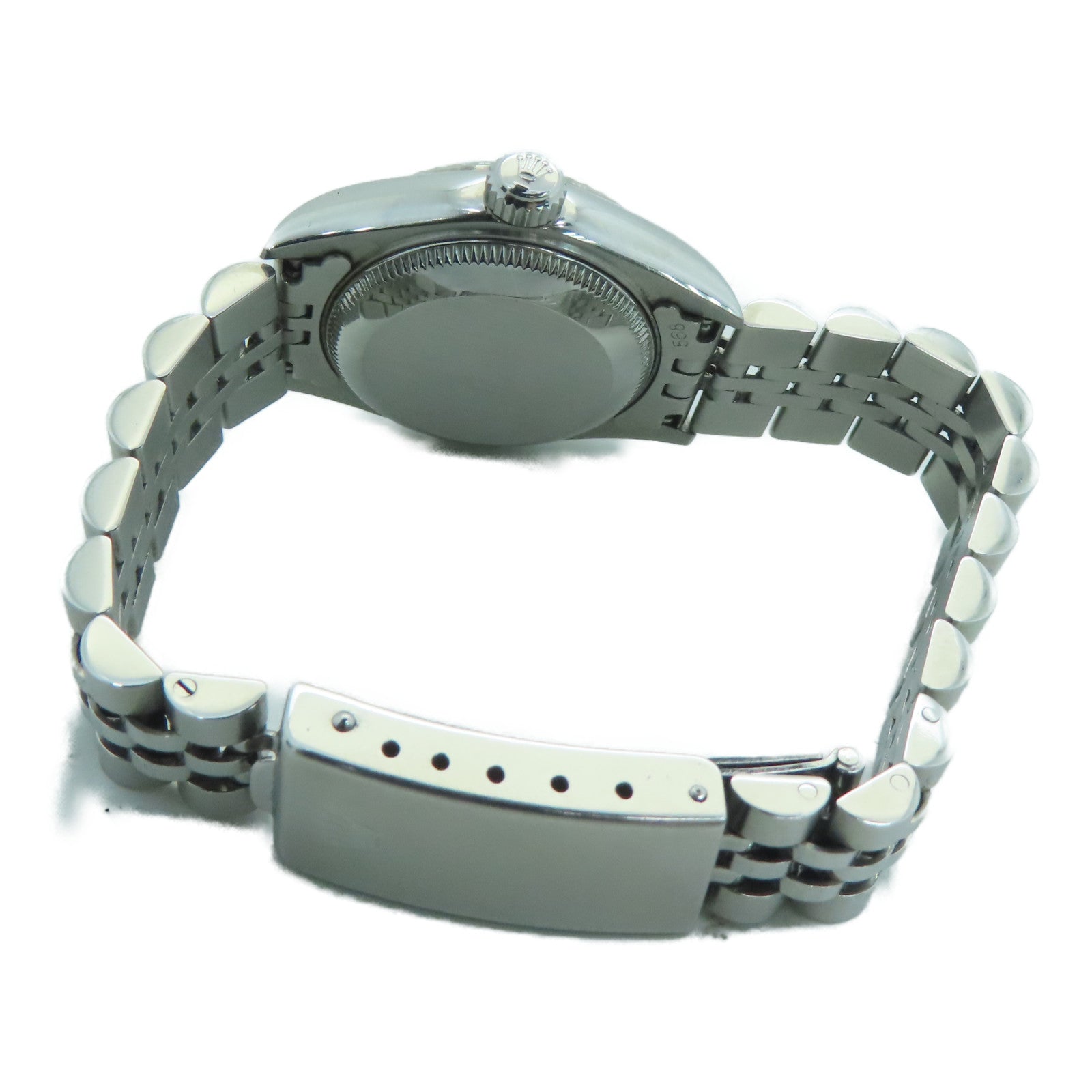 ROLEX Lady Datejust 18K白金/钻石/不锈钢手表自动机芯白色