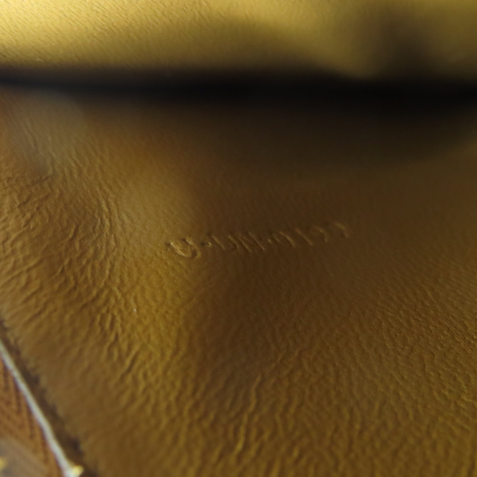 CELINE cowhide leather Shoulder Bag gold buckle shoulder bag brown