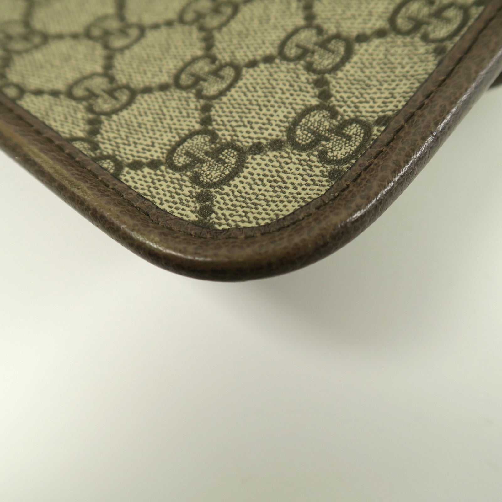 GUCCI 塗層帆布Neo Vintage GG Supreme腰包啡色