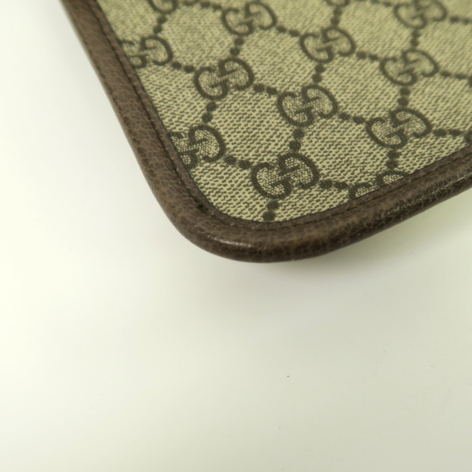GUCCI 塗層帆布Neo Vintage GG Supreme腰包啡色