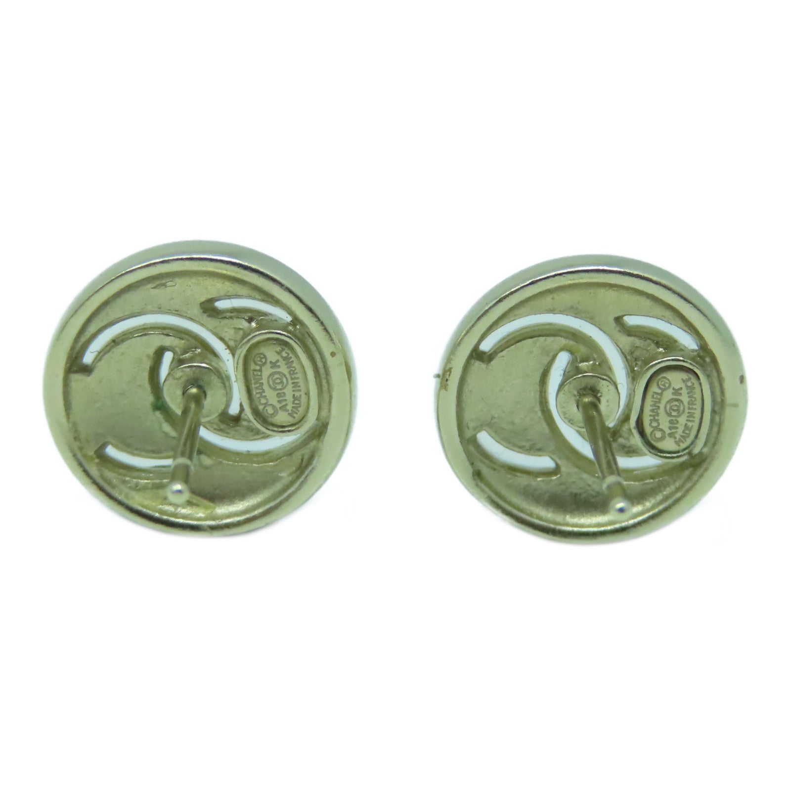 CHANEL 金屬Earrings耳環金色