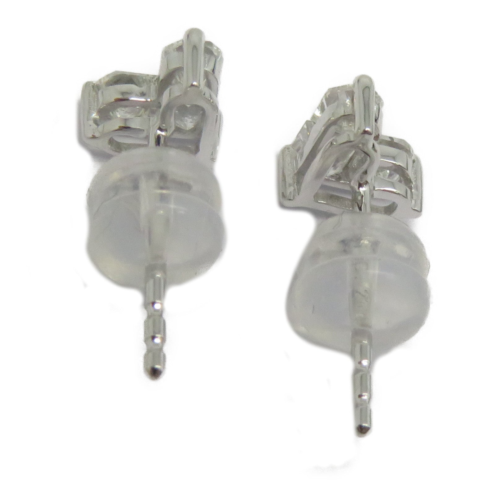 JEWELRY 18K白金Diamond Earrings 0.89ct鑽石耳環