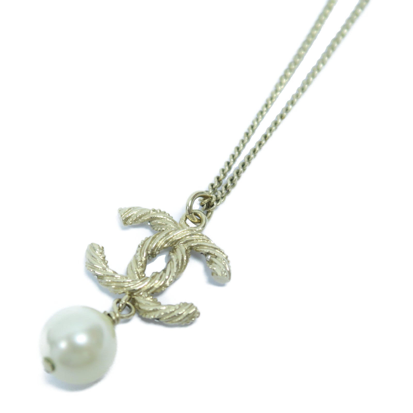 CHANEL 金屬Necklace項鍊金色