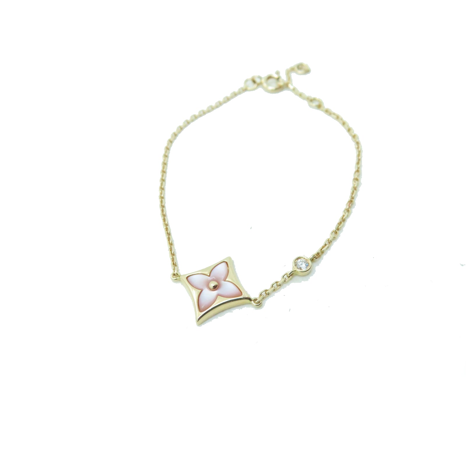 LOUIS VUITTON 【激減優惠】18K玫瑰金Color Blossom BB Star手鏈