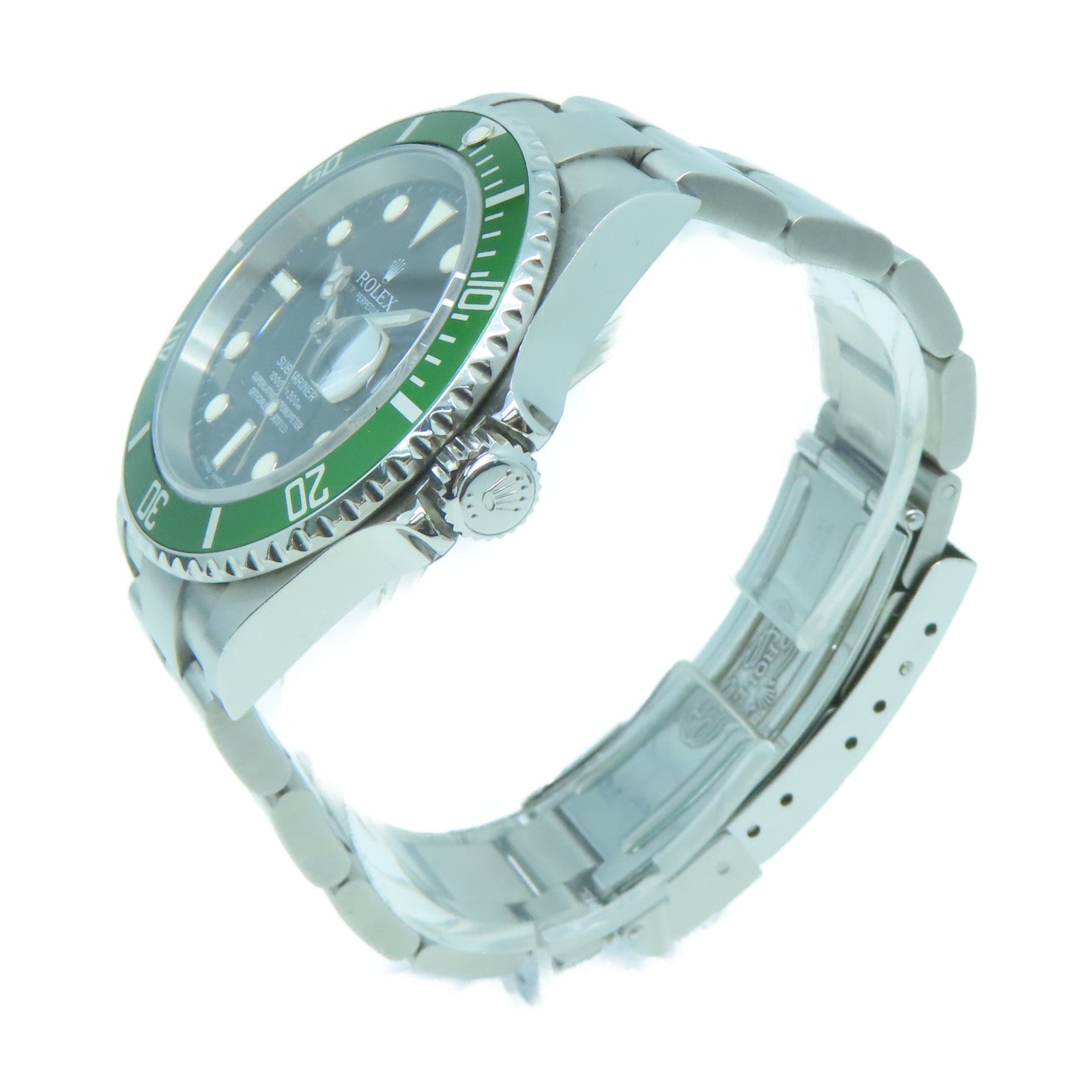 ROLEX Submarinar Date不锈钢自动机芯手表黑色/绿色