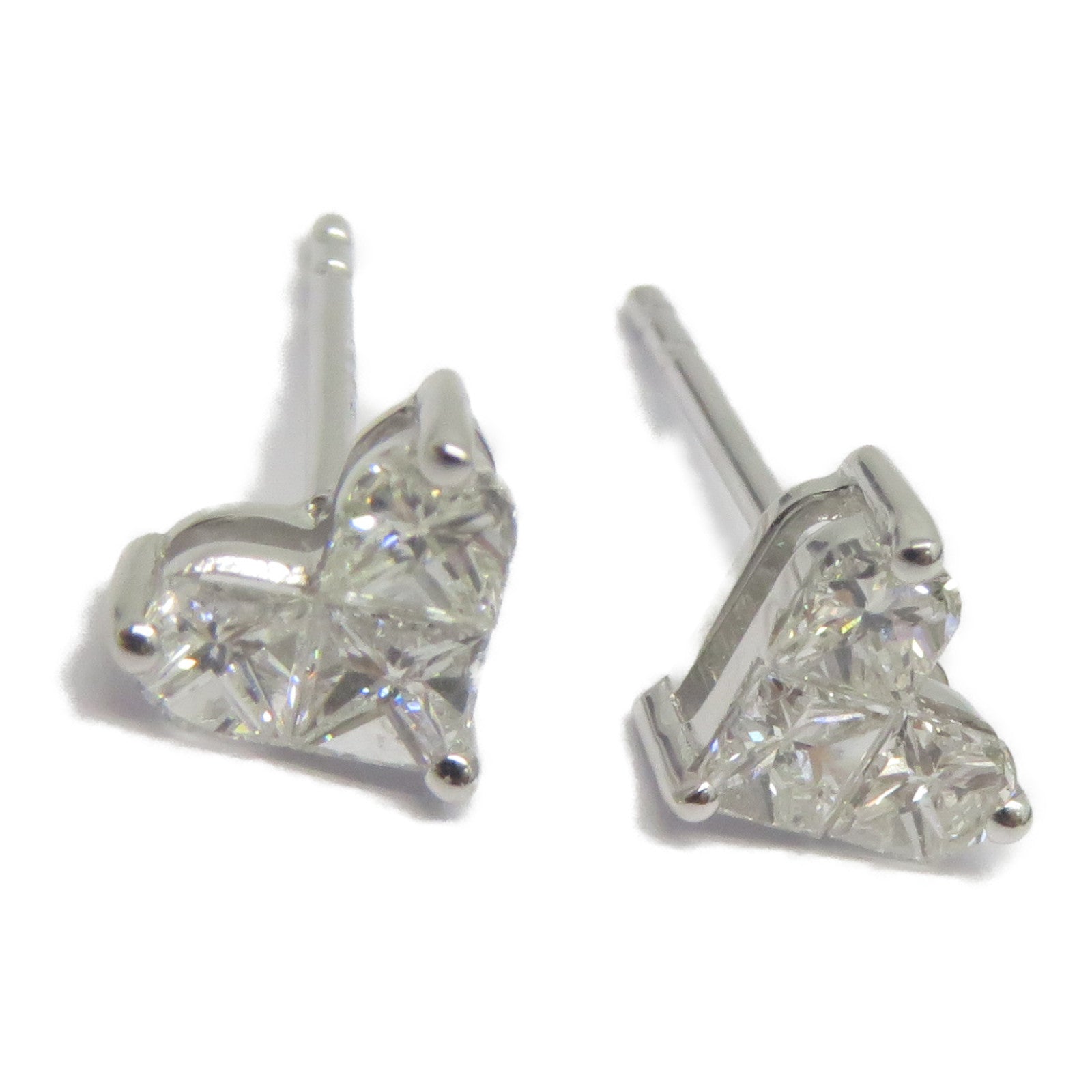 JEWELRY 18K白金Diamond Earrings 0.89ct鑽石耳環