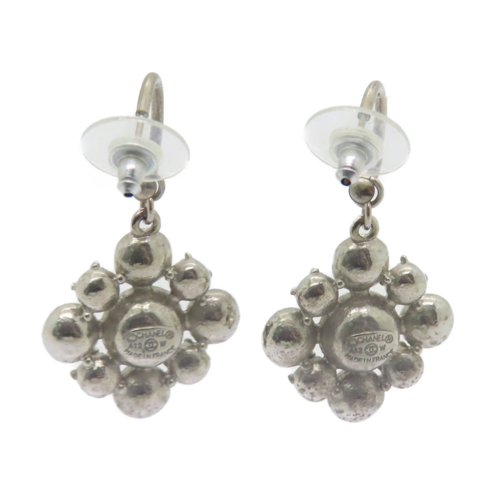 CHANEL 金屬Earrings耳環銀色/黃色